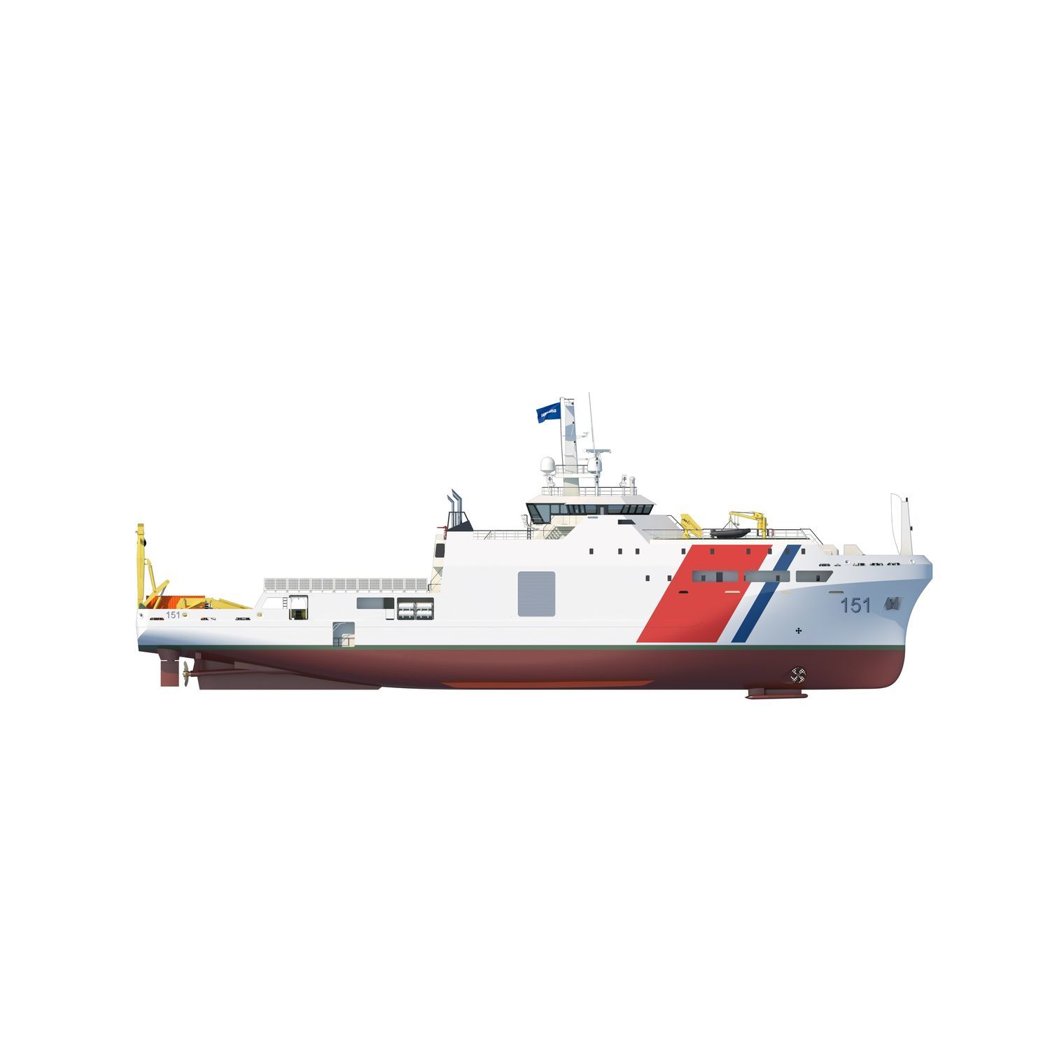 Rettungsschiff Sar Gl Bicm Cotecmar