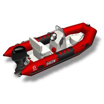 Außenbord-Schlauchboot / RIB / Mittelkonsole...