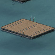 Plattform für Yachthäfen / für schwimmende Häuser / schwimmend / kundenspezifisch