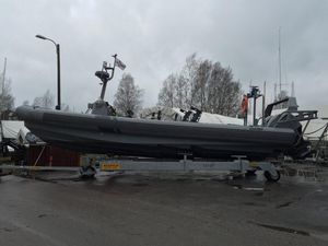 Anhänger für Materialumschlag / für Werft / hydraulisch