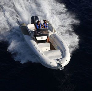 Außenbord-Schlauchboot / Festrumpf / Seitenkonsole / Sport