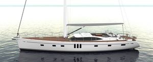 Segel-Yacht / Fahrten / Center Cockpit / 3 Kabinen / Bugspriet