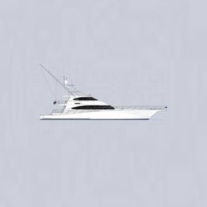 Sportfischer-Superyacht / Flybridge / Aluminium / Gleiter