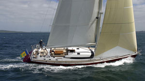 Segel-Yacht / Fahrten / Decksalon