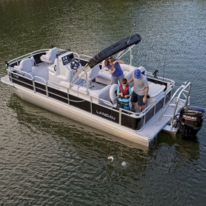 Außenbord-Pontonboot / tri-tube / Sportfischer / max. 12 Personen