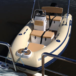 Außenbord-Schlauchboot / Festrumpf / Seitenkonsole / Aluminium