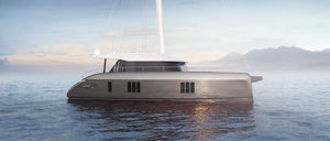Katamaran / Charter / mit offenem Heck / Flybridge