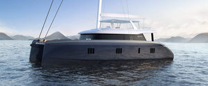 Segel-Yacht / Charter / mit offenem Heck / Flybridge / 5 Kabinen