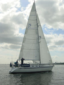 Großsegel / für Fahrtensegelboote / cross-cut / Dacron®