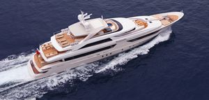 Fahrten-Megayacht / Raised Pilothouse / Stahl