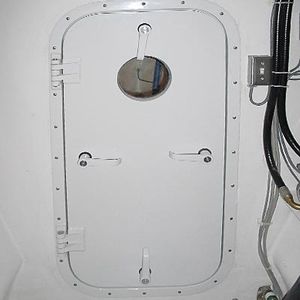Tür für Yachten / wasserdicht