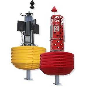 Boje zur Markierung / Hochsee / Signallicht / aus Polyether