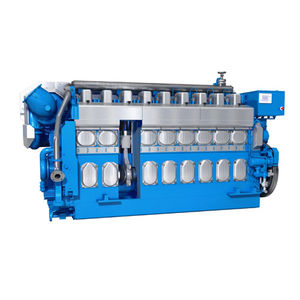Mittelschnellläufer-Schiffsmotor / Diesel / Gas / Dual-Fuel