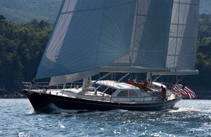Segel-Yacht / Fahrten / traditionell / mit offenem Heck / Ketch