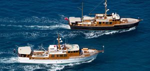 traditionelle Motoryacht / Flybridge / nach Maß
