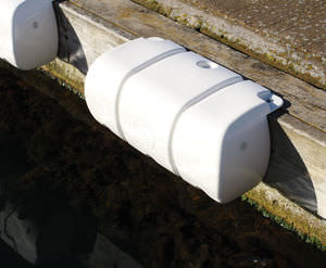 Fender für Yachthäfen / für den Steg / rechteckig