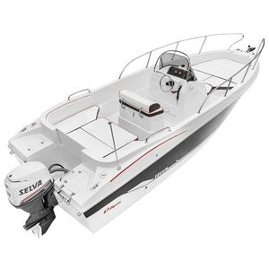 Außenbord-Konsolenboot / Mittelkonsole / max. 8 Personen / Sonnendeck