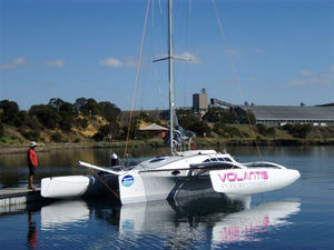 Trimaran / Cruiser-Racer / mit offenem Heck / 1 Kabine