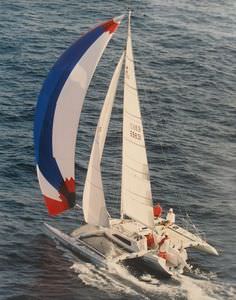 Trimaran / Cruiser-Racer / mit offenem Heck / 1 Kabine