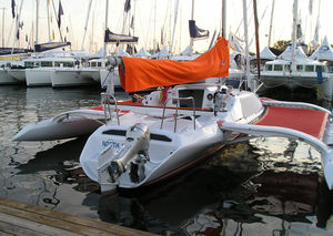 Trimaran / Cruiser-Racer / mit offenem Heck / 1 Kabine
