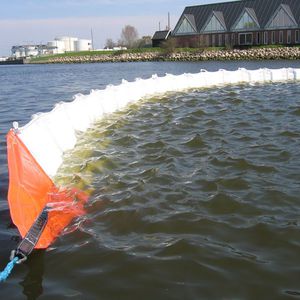Sperre zur Schadstoffbekämpfung / schwimmend / für Stillwasser