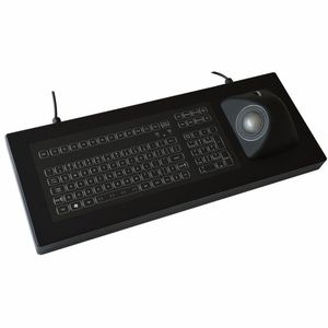 Computertastatur für Schiffe / 103 Tasten / Trackball / IP68