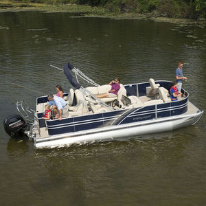 Außenbord-Pontonboot / Sportfischer / max. 12 Personen