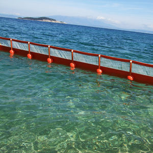 Sperre zur Schadstoffbekämpfung / schwimmend / zur Dauerinstallierung / für Stillwasser