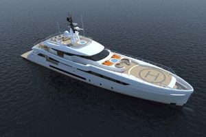 Fahrten-Megayacht / Raised Pilothouse / Aluminium / 8 Kabinen