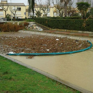 Sperre zur Schadstoffbekämpfung / schwimmend / zur Dauerinstallierung / für Stillwasser