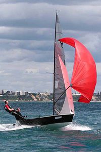 zweihändige Jolle / Regatta