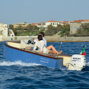 Außenbord-Konsolenboot / Beiboot für Yacht / max. 5 Personen / Sonnendeck