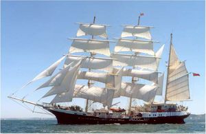 Großsegel / Vorsegel / Vorwind Segel / für traditionelle Segelboote