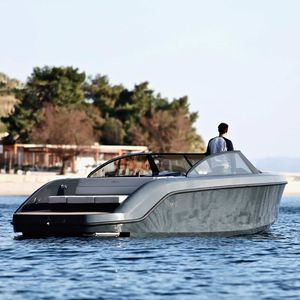 Innenborder-Runabout / elektrisch / max. 12 Personen / Sonnendeck