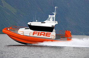 Feuerloeschboot / in-board Hydrojet / Aluminium