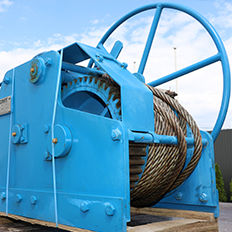 Winde für Schiffe / Schlepp / elektrisch / Einzeltrommel