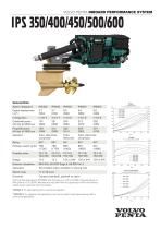 Volvo Penta IPS 350/400/450/500/600 Brochure