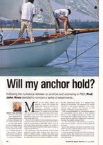 Tests and comparisons of anchors part 1