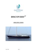 DISCOVERY 67 Full Specification