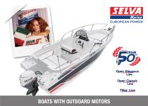 Selva 2012: Open Elegance Line, Open Classic Line, Tiller Line