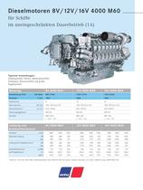 MTU Dieselmotoren 8V/12V/16V 4000 M60 f�r Schiffe im uneingeschr�nkten Dauerbetrieb (1A)