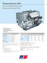 MTU Dieselmotoren S60 f�r den Schiffs-Hauptantrieb Maximale Leistung (1DS)