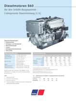 MTU Dieselmotoren S60 f�r den Schiffs-Hauptantrieb Unbegrenzte Dauerleistung (1 A)