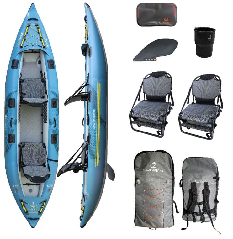 ZAMETTER Kajak-Paddeltasche 130cm - Netz-Paddelhalter Mit Verstellbarem Schultergurt