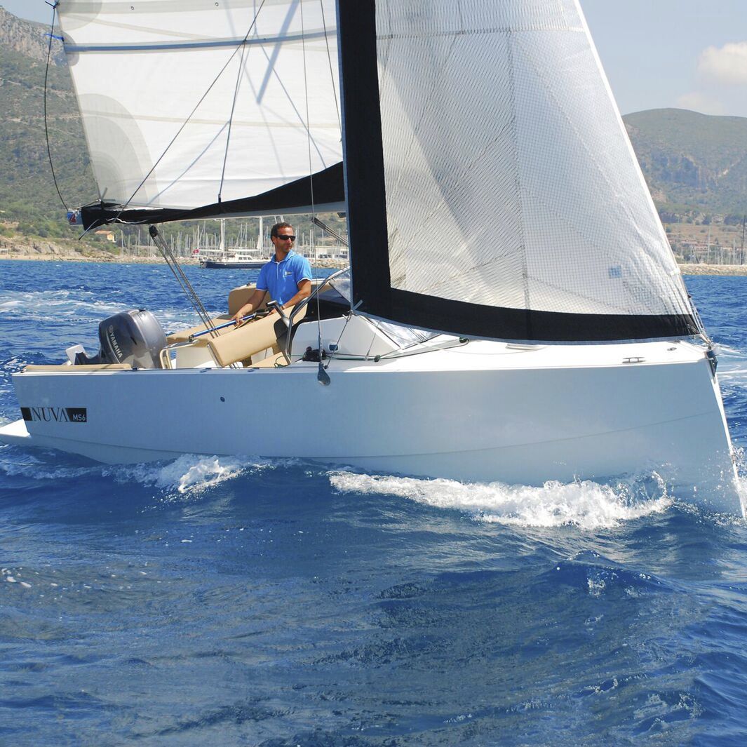 Segelboot für Kreuzfahrten MS6 Nuva Yachts mit einziehbarem Kiel / transportierbar