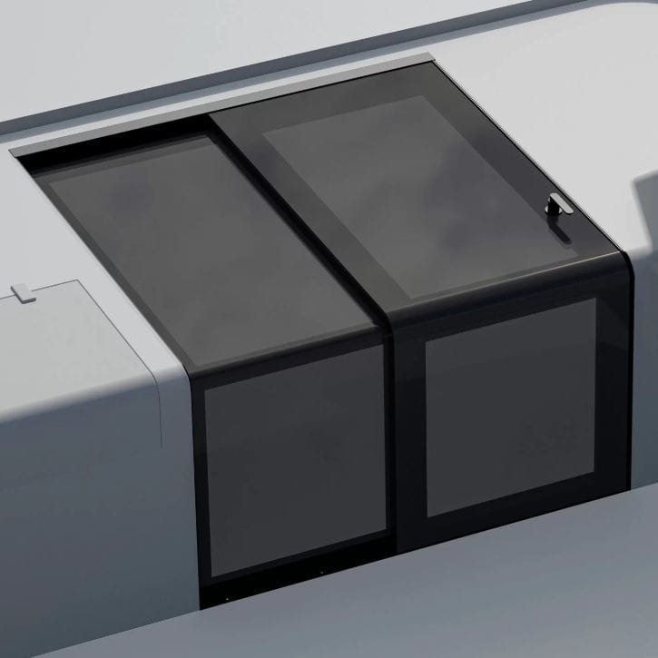 Tür für Yacht - Sleek - parema - für Boot / Schiebe / Glas
