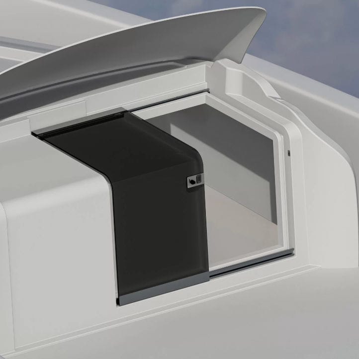 Tür für Yacht - Sailor - parema - für Boot / Schiebe / gebogen