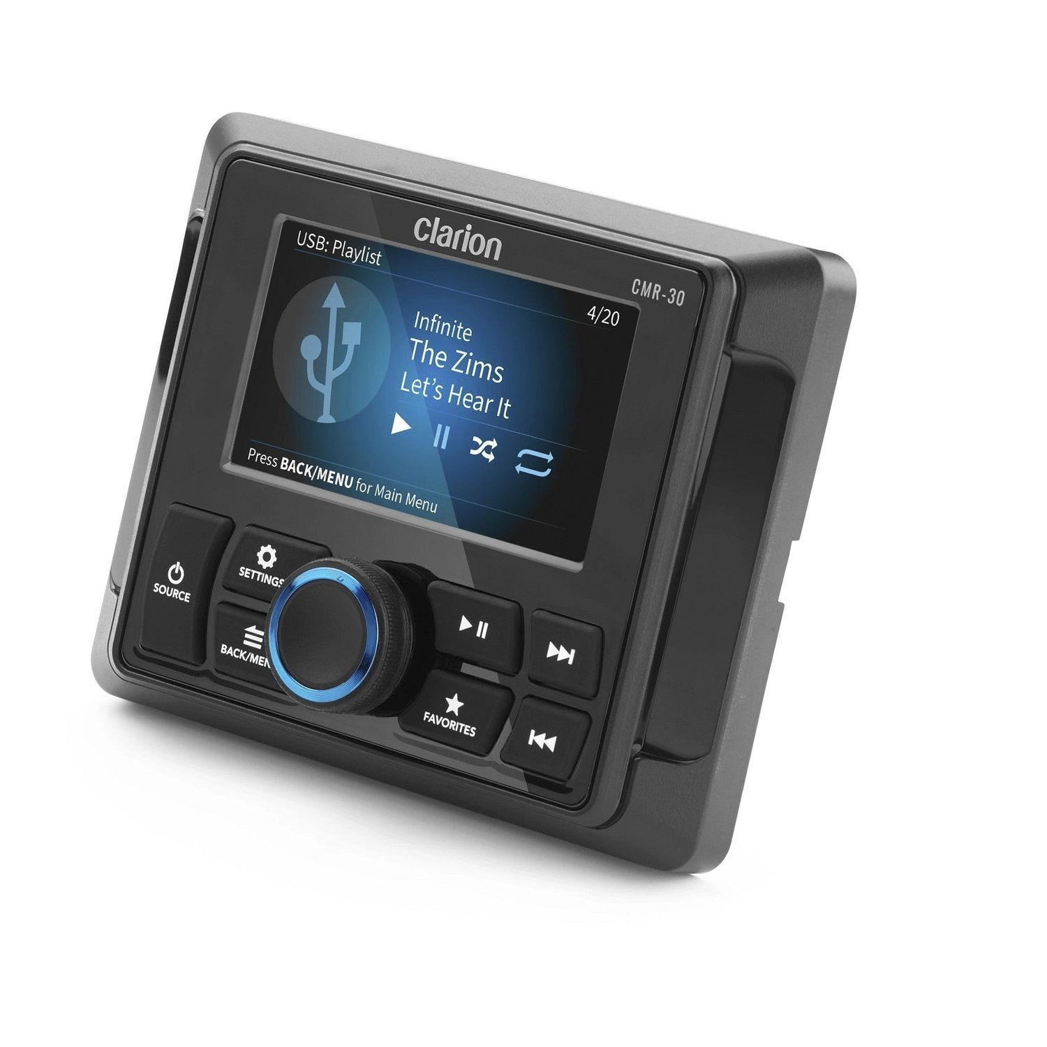 Fernbedienung für AudioPlayer CMR30 Clarion Marine für