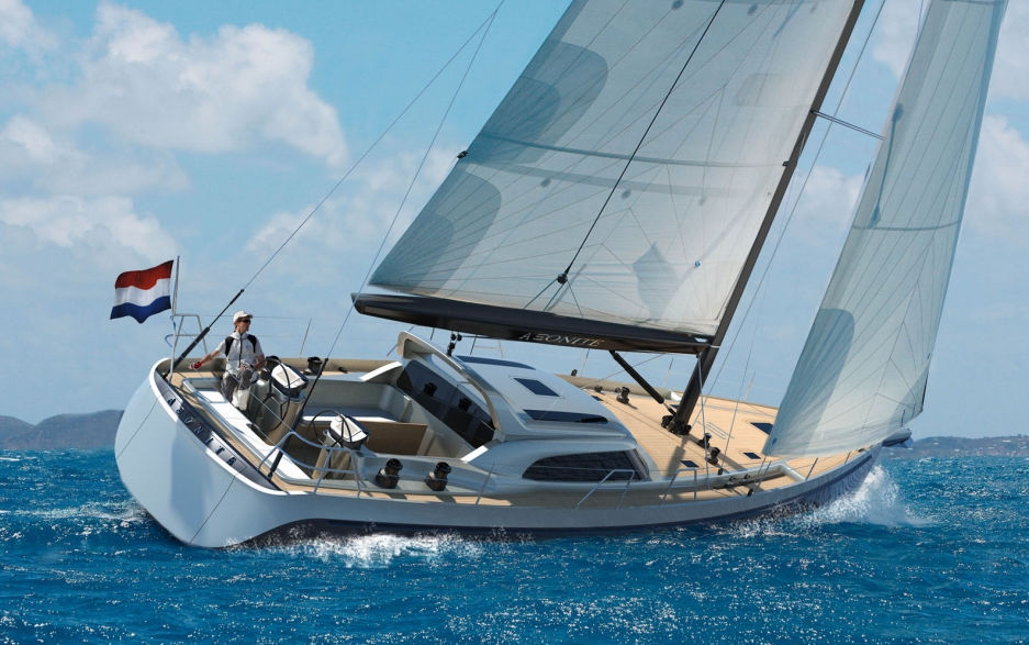 Segelyacht für Kreuzfahrten - AXONITE 57 - KM Yachtbuilders - 3 Kabinen ...