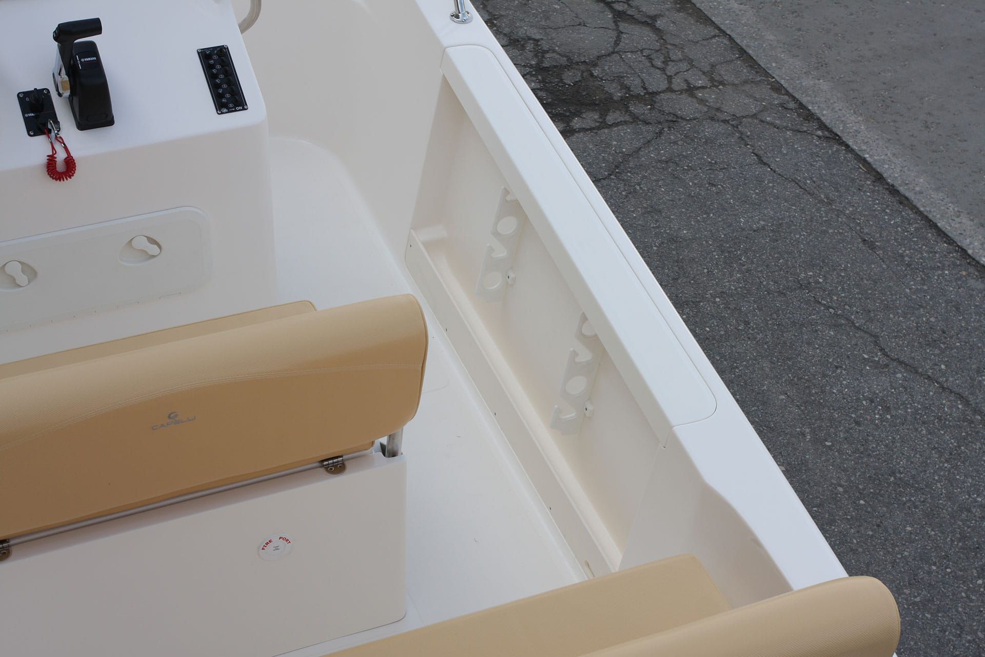 Außenborder-Konsolenboot - FREEDOM 20 - Capelli - mit